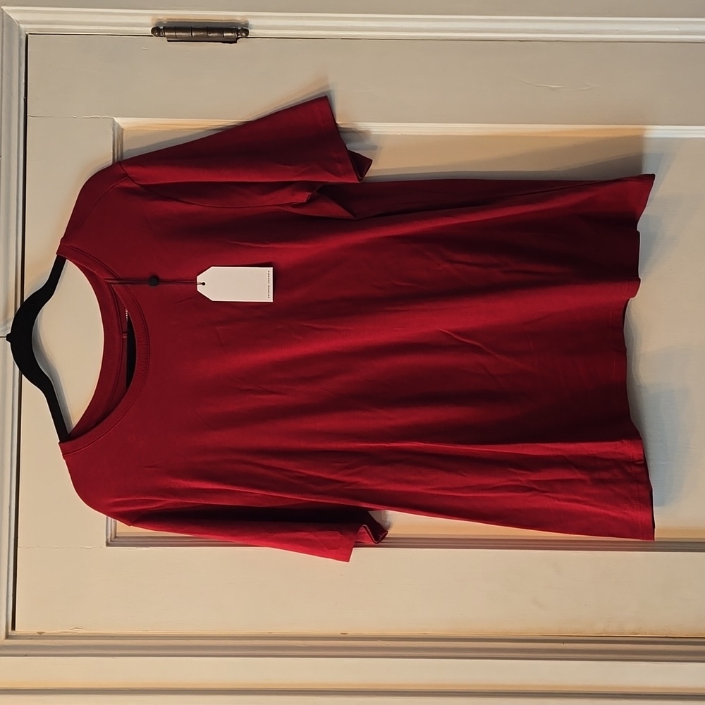 Maia stovepipe sleeve t-shirt
